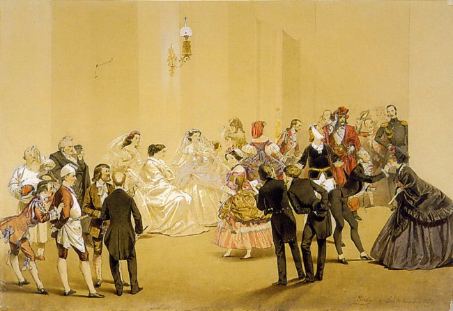 Сочинение по картине: Зичи - "Меценат (Шарада)"