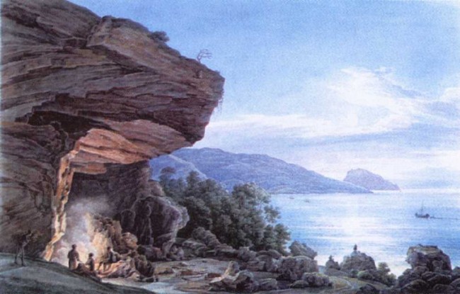 Сочинение по картине: Чернецовы - "Крымское побережье лунной ночью"