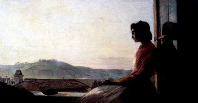 Сочинение по картине: Чистяков - "Джованнина, сидящая на подоконнике"