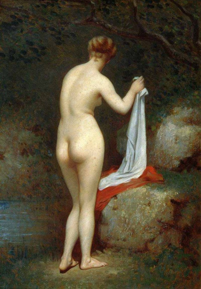 Сочинение по картине: Чумаков - "Купальщица"