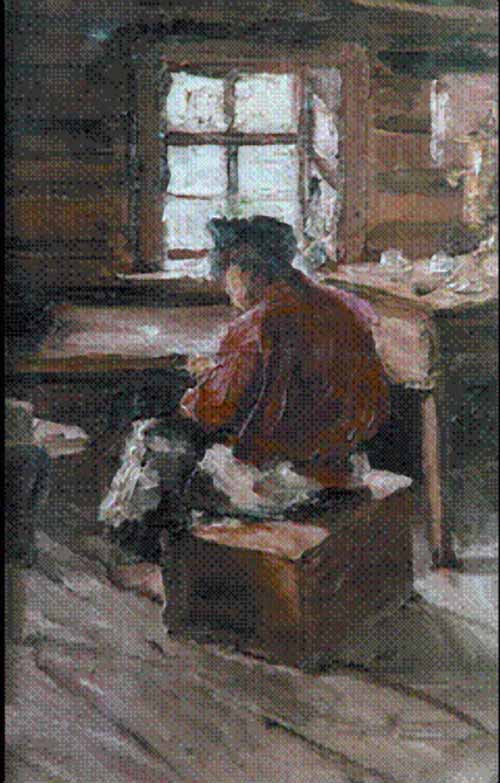 Сочинение по картине: Фалилеев - "Сапожник"