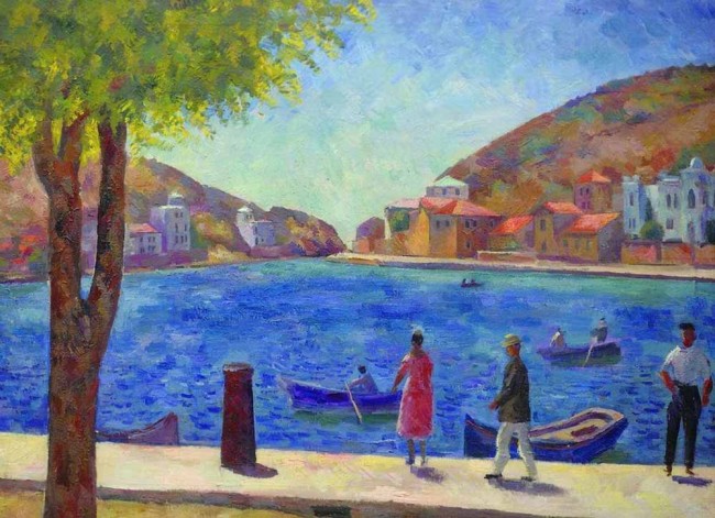 Сочинение по картине: Фальк - "Бухта в Балаклаве"