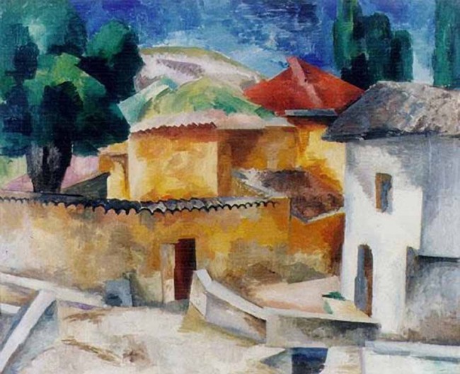 Сочинение по картине: Фальк - "Турецкие бани в Бахчисарае"