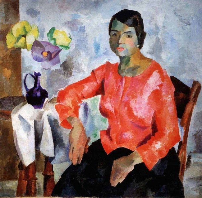 Сочинение по картине: Фальк - "Женский портрет"