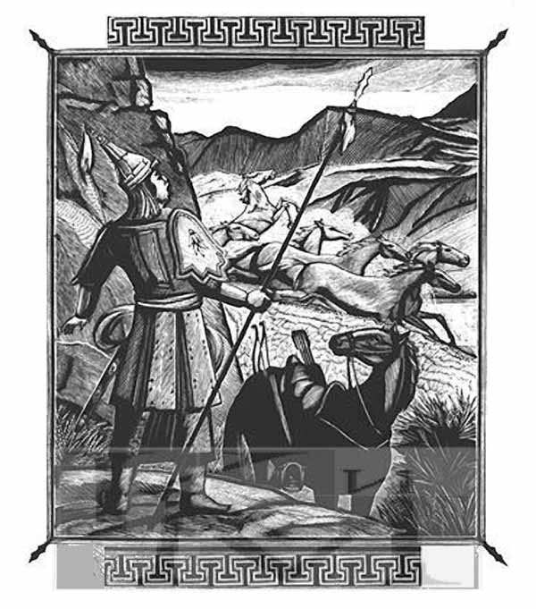 Сочинение по картине: Фаворский - "Джангар" Сочинение по картине: Фаворский - "Джангар"