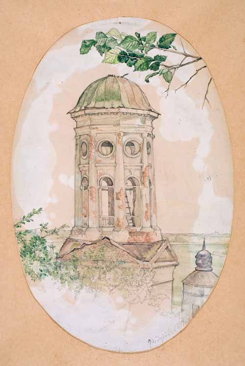 Сочинение по картине: Федоров - "Колокольня-ротонда" Сочинение по картине: Федоров - "Колокольня-ротонда"