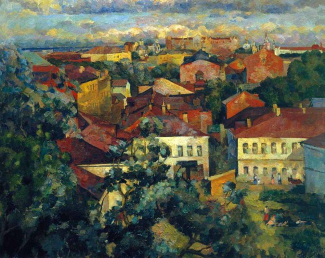 Сочинение по картине: Федоров - "Лето. Москва" Сочинение по картине: Федоров - "Лето. Москва"