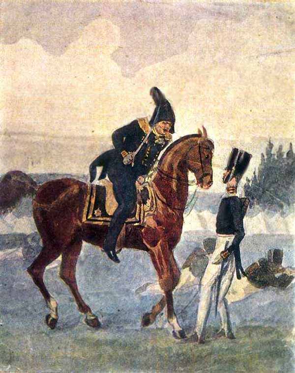 Сочинение по картине: Федотов - "Брань под Красным"