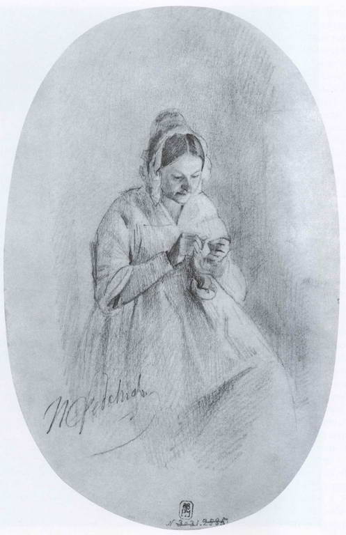 Сочинение по картине: Федотов - "Портрет М.И.Варнек"