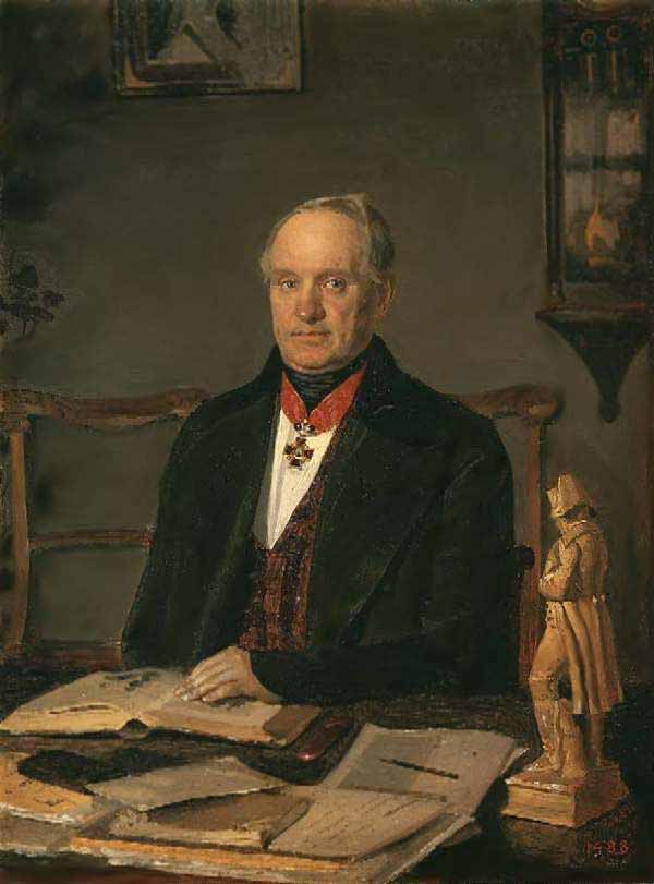 Сочинение по картине: Федотов - "Портрет П.В.Ждановича"