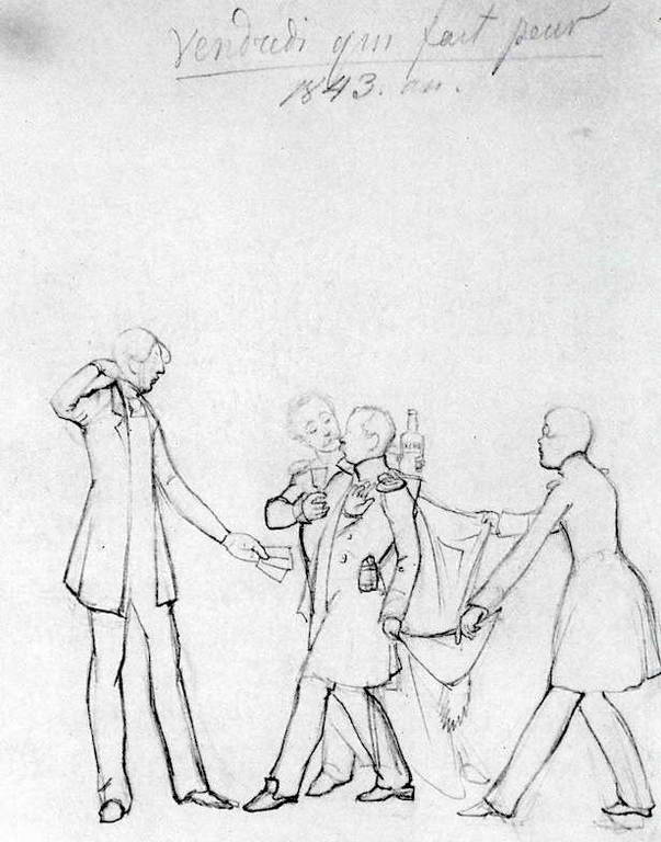 Сочинение по картине: Федотов - "Пятница-опасный день"