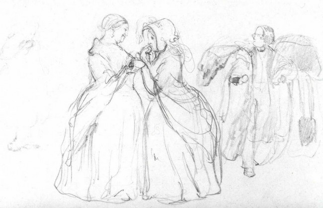 Сочинение по картине: Федотов - "Визит новобрачных"