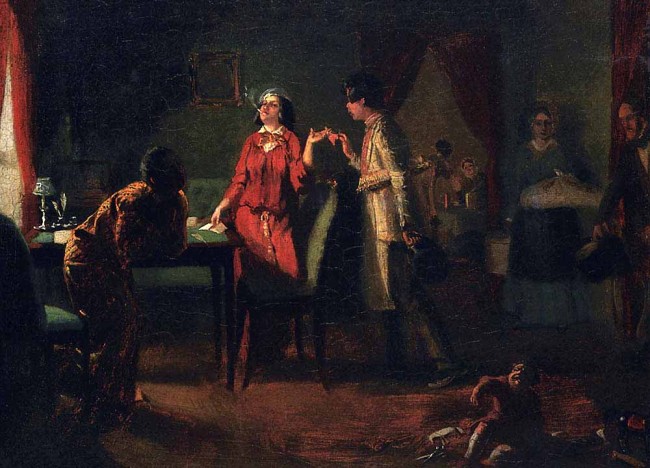 Сочинение по картине: Федотов - "Жена-модница «Львица»"