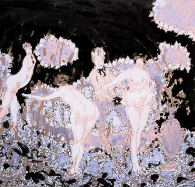 Сочинение по картине: Феофилактов - "Кадриль"