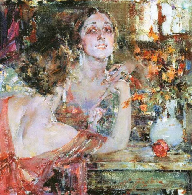 Сочинение по картине: Фешин - "Портрет Веры Фокиной" Сочинение по картине: Фешин - "Портрет Веры Фокиной"