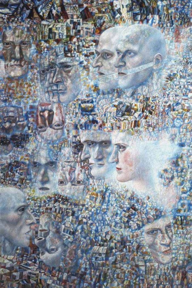 Сочинение по картине: Филонов - "Симфония Шостаковича" Сочинение по картине: Филонов - "Симфония Шостаковича"