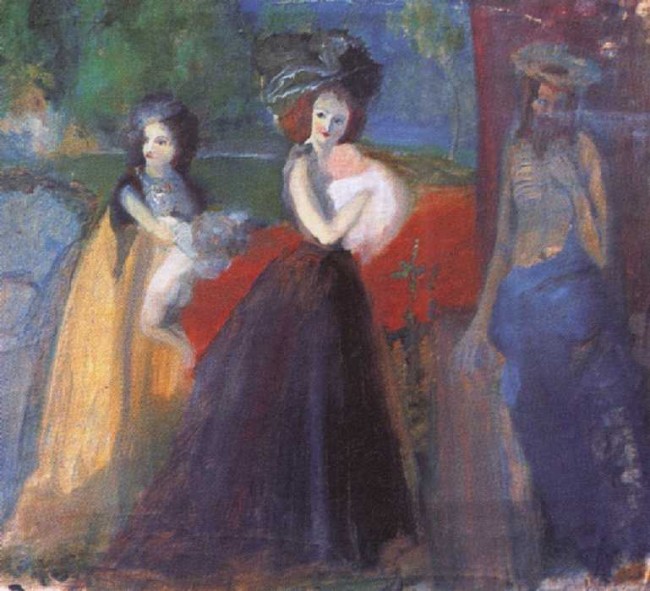 Сочинение по картине: Фонвизин - "Композиция с фигурой Христа"