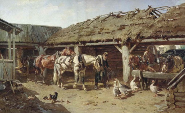 Сочинение по картине: Френц - "На постоялом дворе"