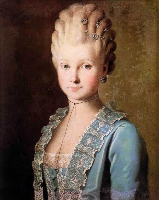 Сочинение по картине: Христинек - "Женский портрет"