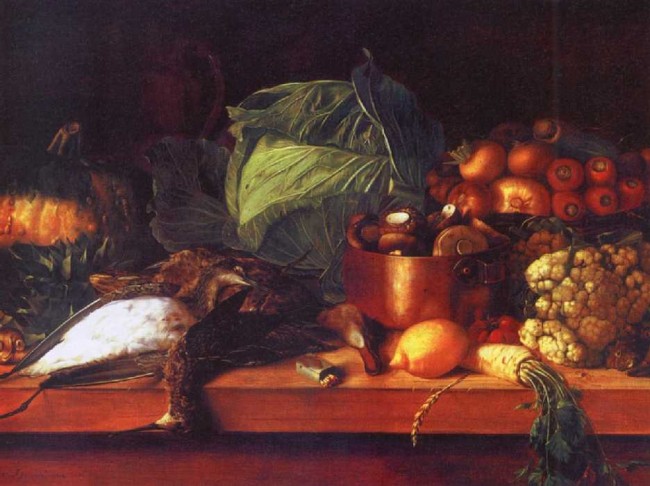 Сочинение по картине: Хруцкий - "Битая дичь, овощи и грибы" Сочинение по картине: Хруцкий - "Битая дичь, овощи и грибы"