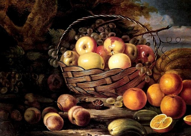 Сочинение по картине: Хруцкий - "Плоды и дыня"