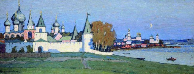 Сочинение по картине: Петровичев - "Ипатьевский монастырь близ Костромы"