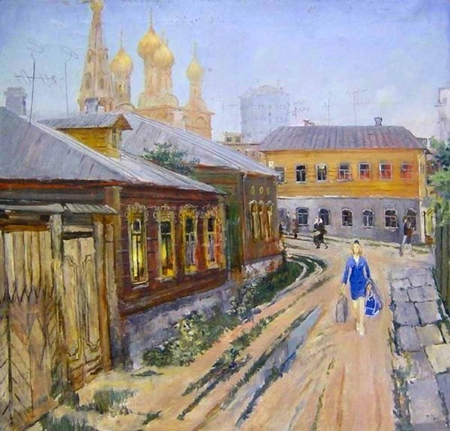 Сочинение по картине: Пименов - "Стюардесса"