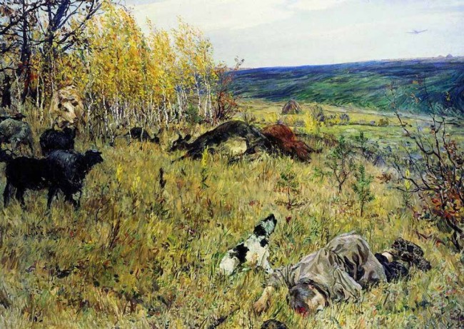 Сочинение по картине: Пластов - "Фашист пролетел" Сочинение по картине: Пластов - "Фашист пролетел"