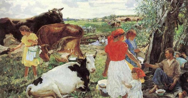 Сочинение по картине: Пластов - "Лето"