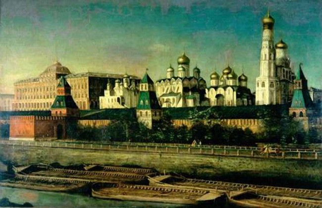 Сочинение по картине: Подключников - "Вид на Кремль с берега Москвы-реки"