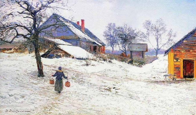 Сочинение по картине: Похитонов - "Усадьба"