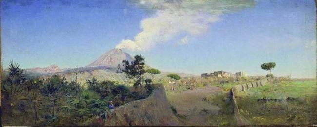 Сочинение по картине: Похитонов - "Везувий"