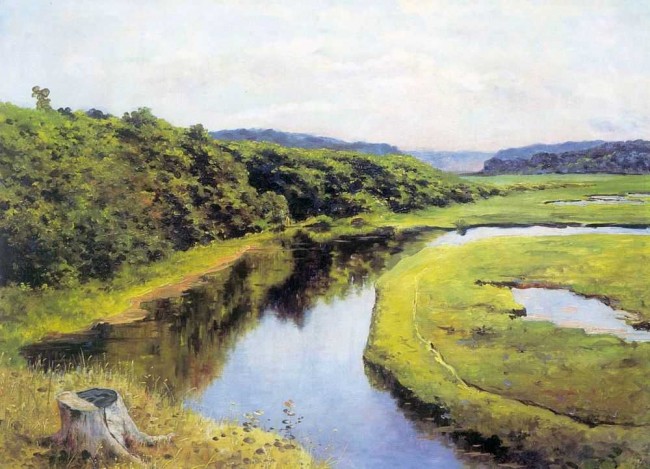 Сочинение по картине: Поленов - "Река Клязьма. Жуковка" Сочинение по картине: Поленов - "Река Клязьма. Жуковка"