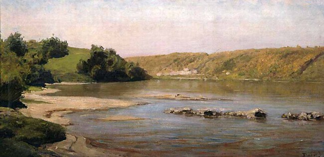 Сочинение по картине: Поленов - "Река Ока"