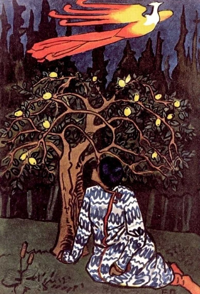 Сочинение по картине: Поленова - "Иллюстрация из журнала «Мир искусства»"