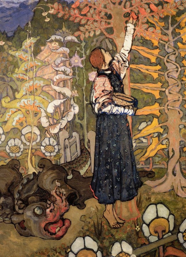 Сочинение по картине: Поленова - "Зверь (Змий)"