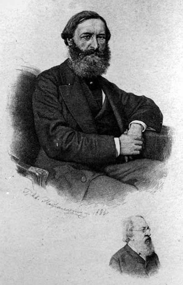 Сочинение по картине: Пожалостин - "Самарин Юрий Федорович и Аксаков И.С."