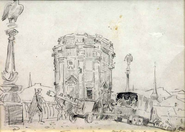 Сочинение по картине: Пророков - "Мост через Тису"