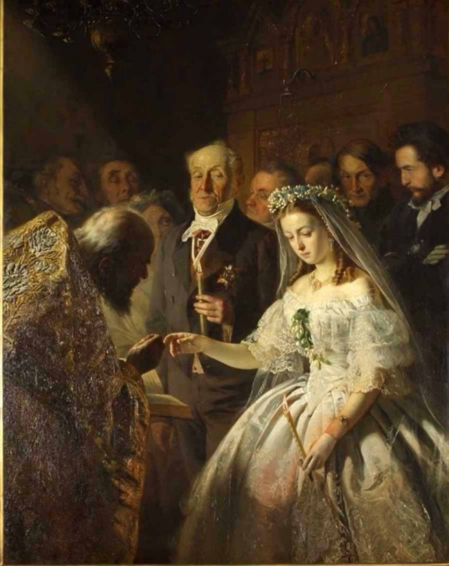 Сочинение по картине: Пукирев - "Неравный брак"