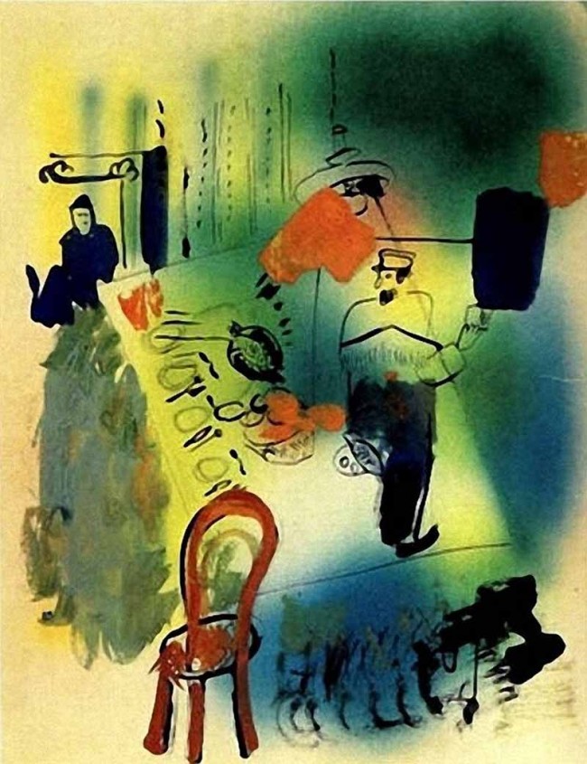 Сочинение по картине: Пуни - "Еврейский ужин"