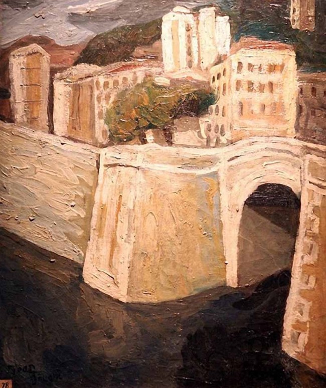 Сочинение по картине: Пуни - "Пейзаж с мостом"