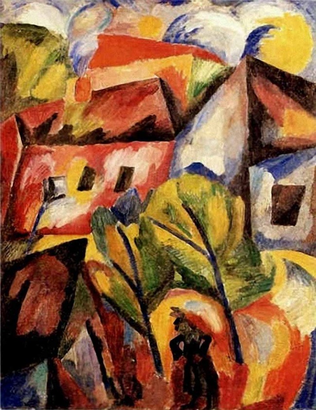 Сочинение по картине: Пуни - "Променад в солнечном свете"