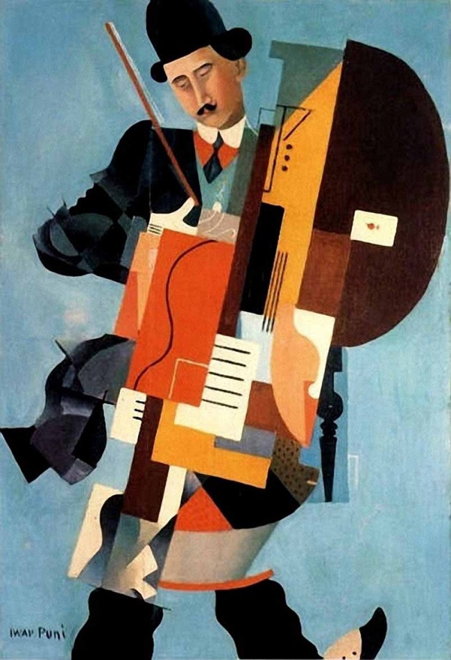 Сочинение по картине: Пуни - "Универсальный музыкант" Сочинение по картине: Пуни - "Универсальный музыкант"