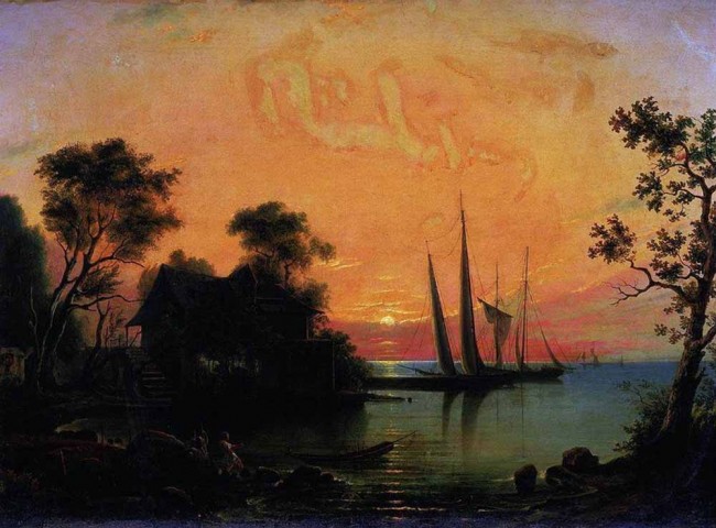 Сочинение по картине: Рабус - "Закат"