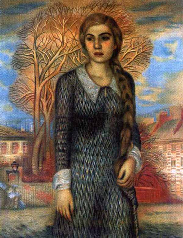 Сочинение по картине: Редько - "Нина. Девушка с косой"