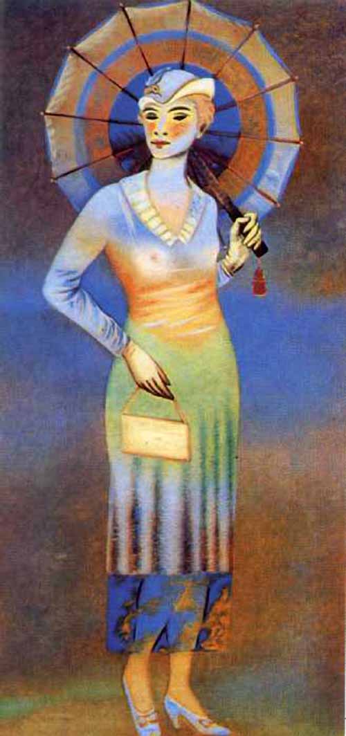 Сочинение по картине: Редько - "Парижанка"