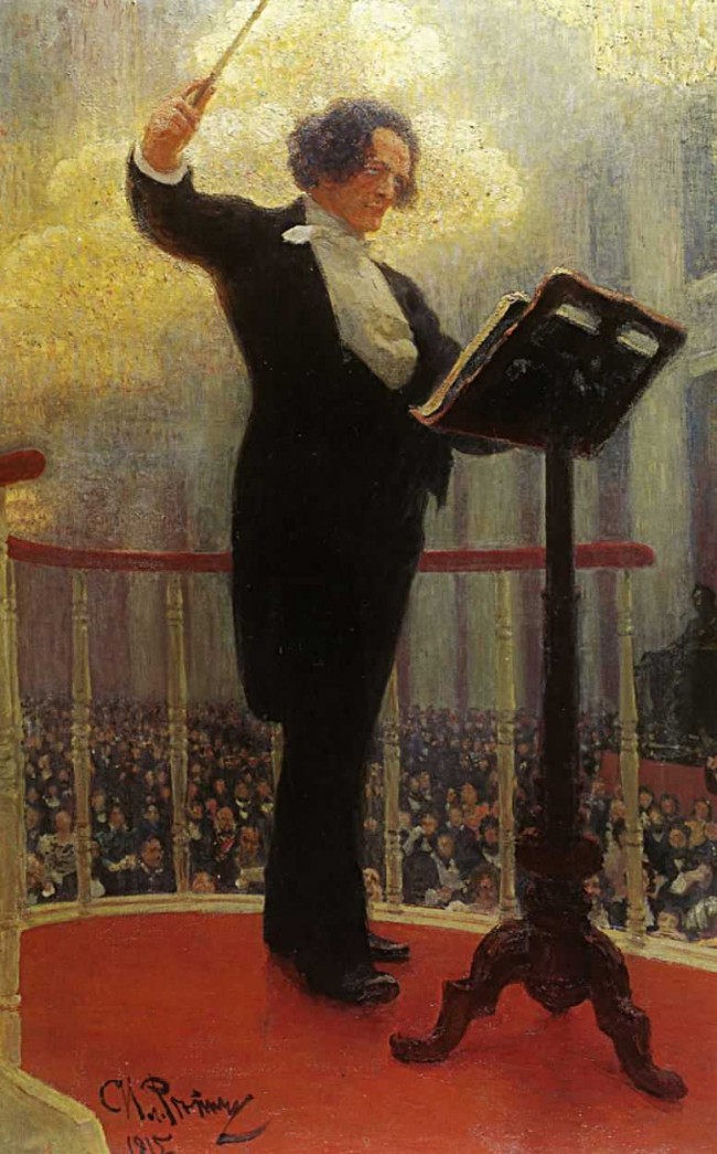 Сочинение по картине: Репин - "Композитор Антон Григорьевич Рубинштейн"