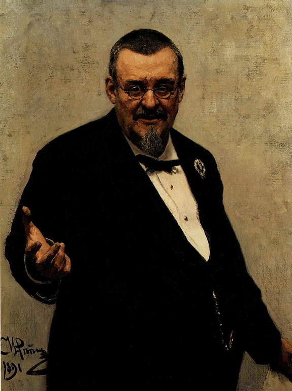 Сочинение по картине: Репин - "Портрет В.Д.Спасовича"