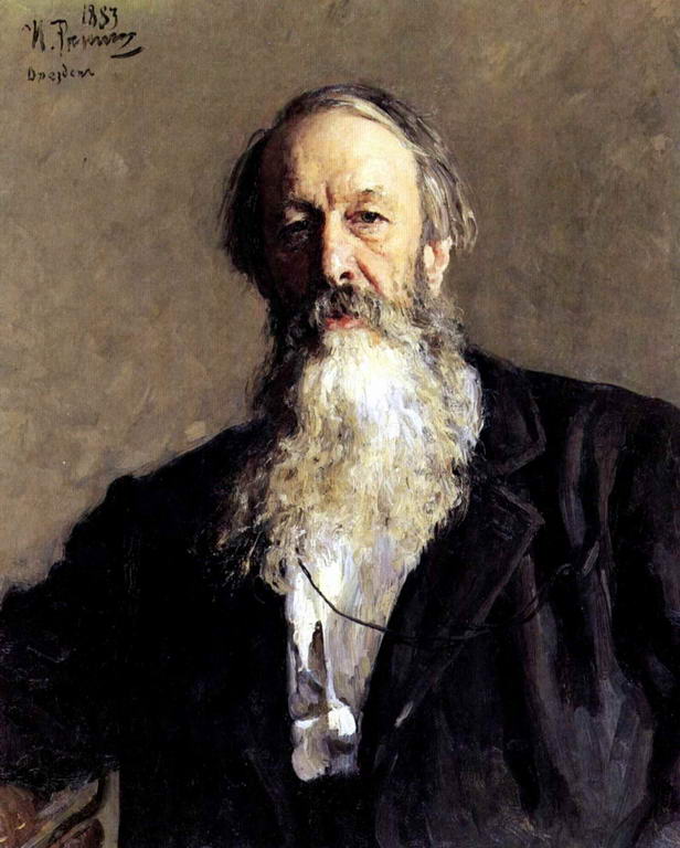 Сочинение по картине: Репин - "Портрет В.В.Стасова"