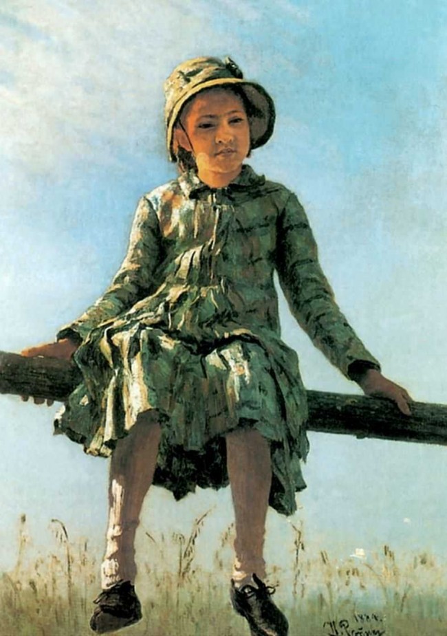 Сочинение по картине: Репин - "Стрекоза" Сочинение по картине: Репин - "Стрекоза"